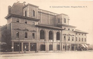 J38/ Niagara Falls New York Postcard c1910 International Theatre  112