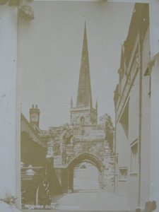 Leicester 4 IMAGE MULTI-VIEW c1907 RP Postcard by A&G