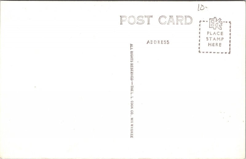 Photo Postcard Dolphin Apartments 475 East Shore Drive Clearwater Beach Florida