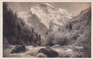 Switzerland Luetschine mit Jungfrau Photo