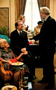 President Jimmy Carter Miz Lillian His Mother At Inaugaration Reception 1977
