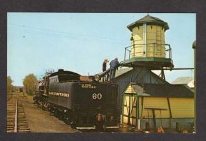 NJ Black River & Western Railroad Train Flemington Ringoes New Jersey Postcard