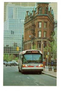 Front Street, Church Street, TTC Bus, Toronto, Ontario,