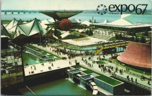 Canada Canada's Pavilion Expo 76 Montreal Chrome Postcard 03.60