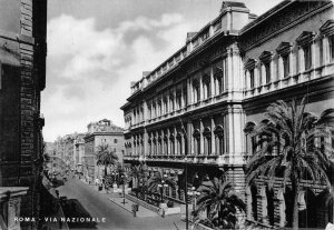 Lot 90 real photo italy roma rome nazionale street