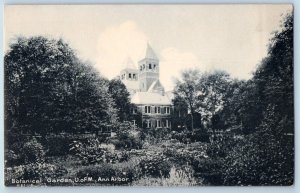 Ann Arbor Michigan MI Postcard Botanical Garden Exterior Building c1906 Vintage
