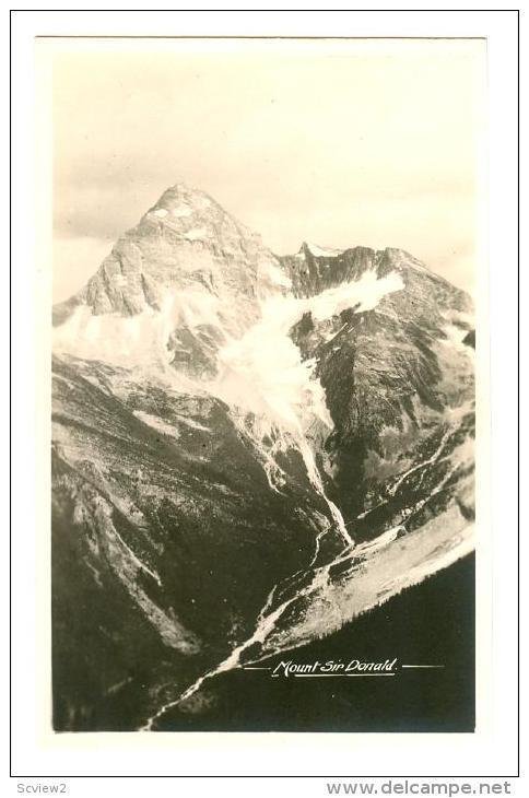 RP: Mount Sir Donald ,Rogers Pass ,British Columbia, Canada , 10-20s