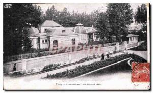 Postcard Vichy Old Establishment Sources Laroy