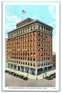 c1930's The Bankers Reserve Life Building Omaha Nebraska NE Vintage Postcard