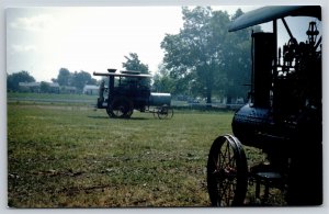 Farming~Vintage Farm~Steam Powered Equipment @ State Fair~Vintage Postcard