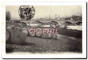 Modern Postcard Paris Reproduction D & # 39A Card The Seine At Bercy