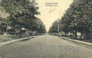 Wiggins Street in Princeton, New Jersey