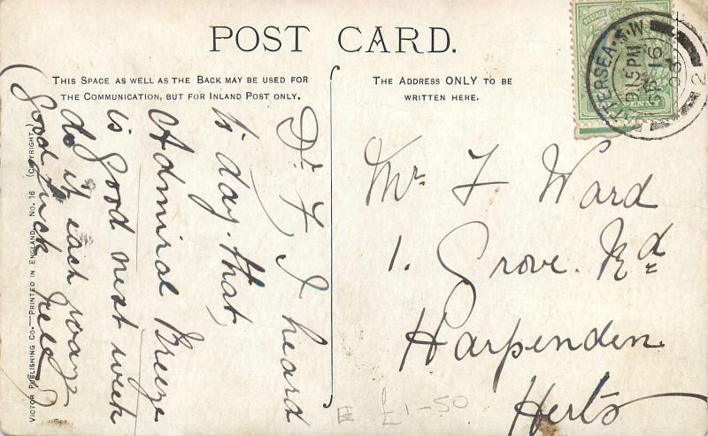 We are seven donkeys early comic caricature greetings postcard