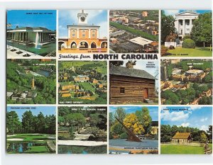 Postcard Greetings from North Carolina