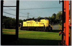 St. Lawrence & Atlantic Railroad GP9 Unit #1768 Ex Grand Trunk Postcard