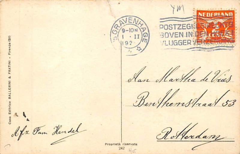 Artist Chiostri? Postcard