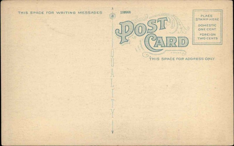 Edgartown Martha's Vineyard MA Baptist Church c1915 Postcard