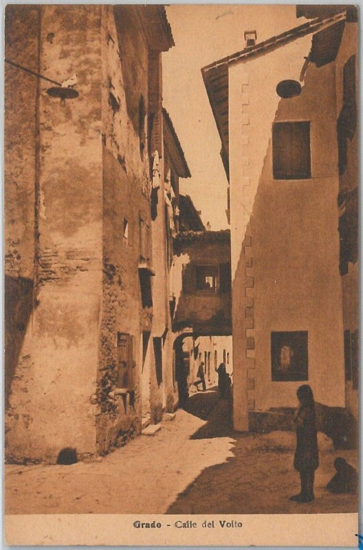 52990 - vintage postcard - GORIZIA province - GRADE: Calle del Volto 1926-