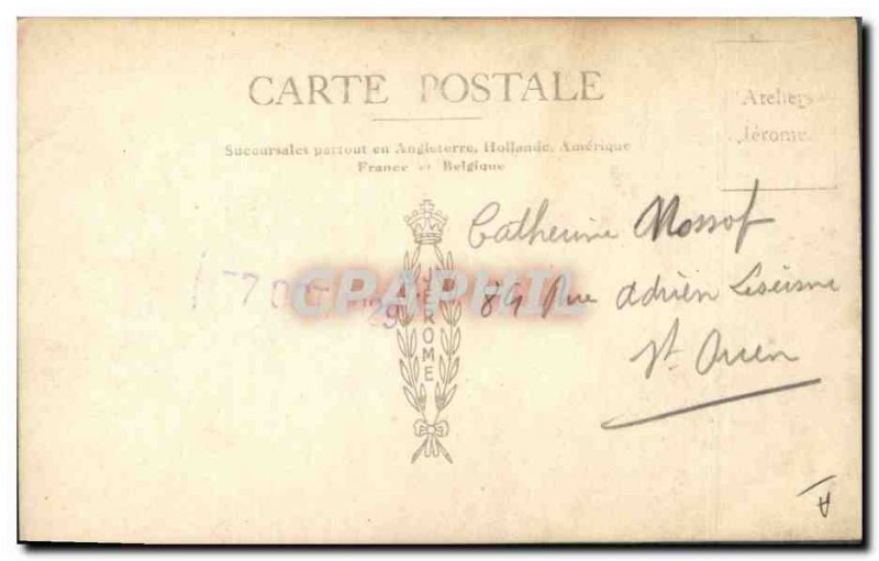 Postcard Old Artist 1929