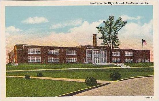 Kentucky Madisonville Madisonville High School Curteich