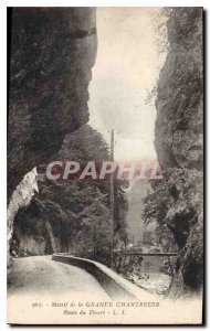 Old Postcard Massif de la Grande Chartreuse