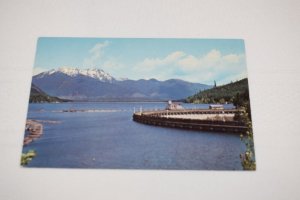 Lake Cushman formed by Tacoma City Light's Cushman Dam Postcard, Dexter