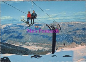 Australia Postcard - Thredbo Village,, The Chairlift, Skiing, Ski Resort RR20646