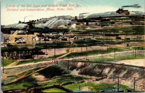 Colorado Springs and Cripple Creek Railway Portland Independence Mines Colorado