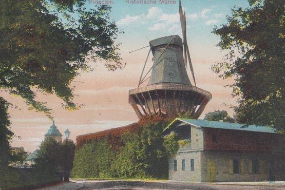 Polsdam Muhle Antique German Postcard