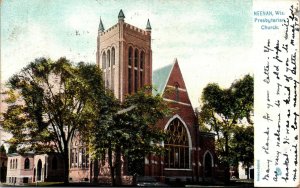 Vtg Neenah Wisconsin WI Presbyterian Church 1907 Raphael Tuck Postcard