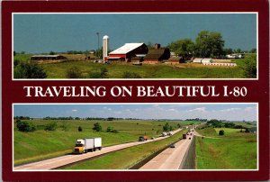 Nebraska Traveling On Interstate 80