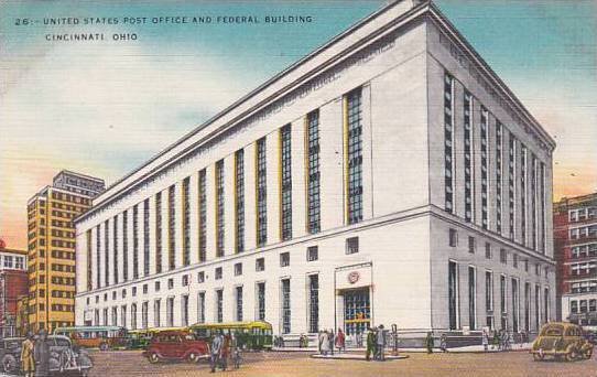 Ohio Cincinnati United States Post Office And Federal Building