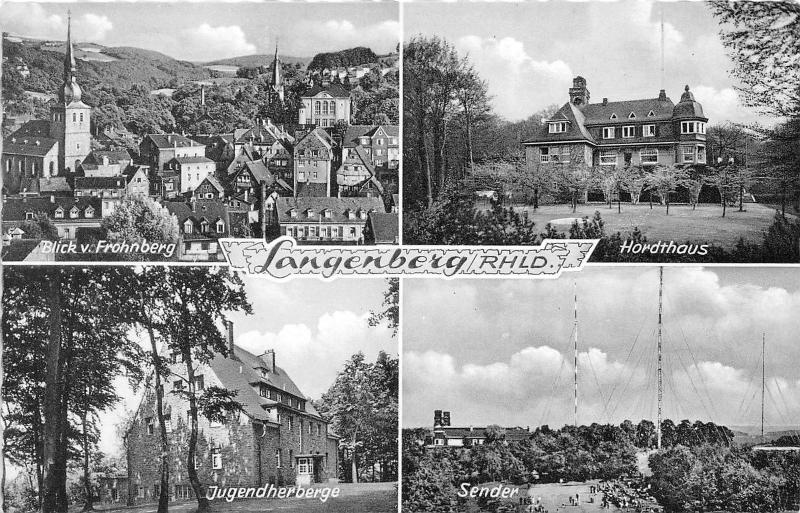 BG15102 langenberg rhld multi views  germany CPSM 14x9cm