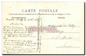 Old Postcard Camp de Mailly Military butchery Militaria