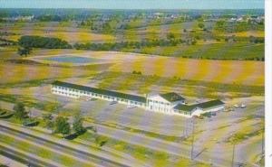 Canada Ontario Oshawa Georgian Motor Hotel Aerial View