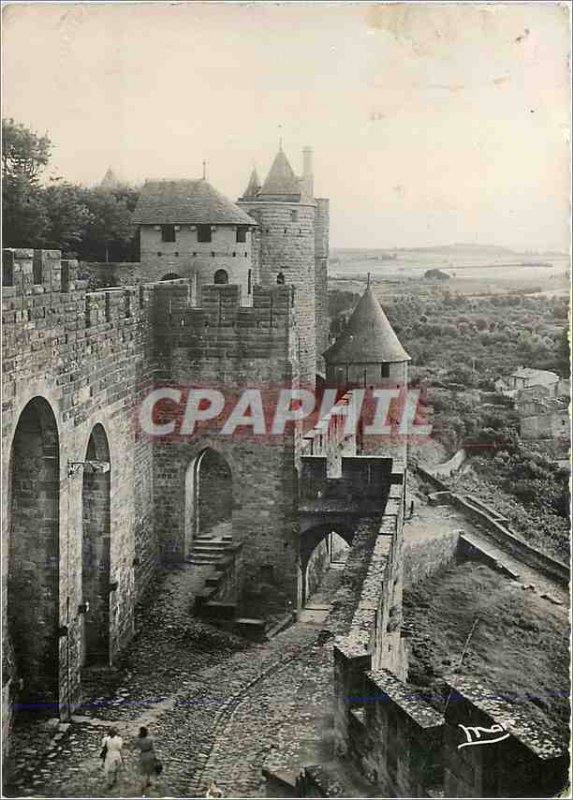 'Postcard Modern Carcassonne Porte d''Aude'