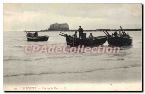 Postcard Le Portel Old Fort View