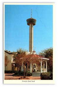 1968 Hemisfair Bandstand San Antonio Texas Postcard