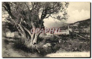 Old Postcard Valley of Pailln Monastery of Saint Pons