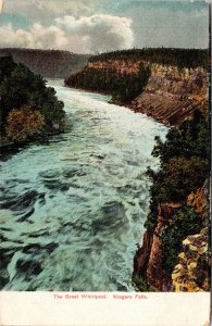 Great Whirlpool Niagara Falls Antique Postcard UNP Unused UDB Germany Litho 