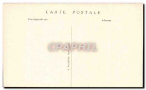 Malmaison - The Dining Room and table centrepieces - Old Postcard