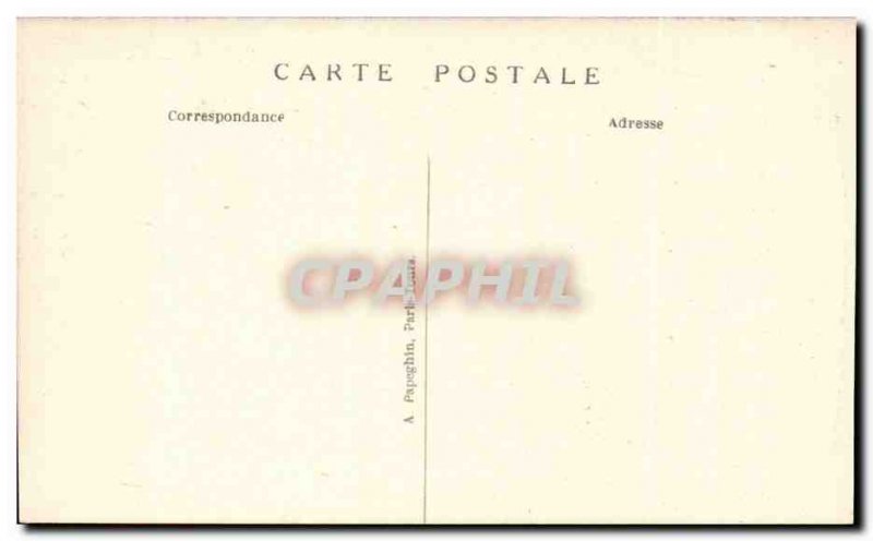 Malmaison - The Dining Room and table centrepieces - Old Postcard