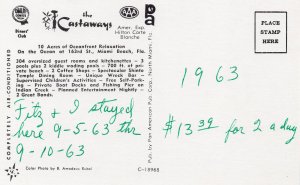 10569 The Castaways, Miami Beach, Florida 1963