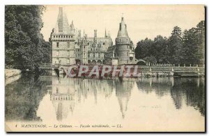 Old Postcard Maintenon Chateau Facade meridionale