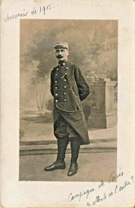 WWI France Soldier Carte Postale #4 Campagne de Paris Real Photo Postcard