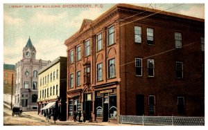 Quebec Sherbrooke Library and Art Building