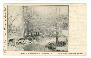 DE - Wilmington. The Brandywine in Winter ca 1905