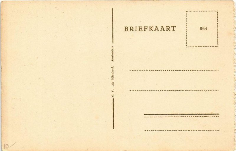 CPA AK AMSTERDAM Dam met Gebouw der N.V. de Bijenkorf NETHERLANDS (624429)