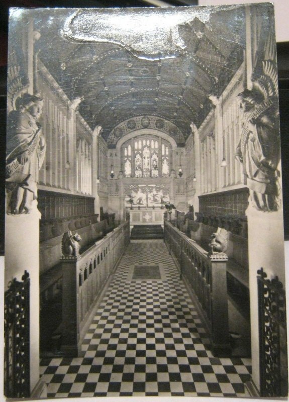 England Carisbrooke Castle Interior St Nicholas' Chapel - unposted