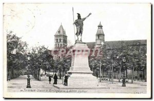 Bordeaux - Statue of Vercingetorix and Alees Damaur - Old Postcard